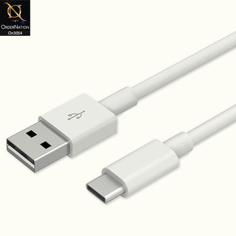 White - Super Fast Charing Usb Type-C Cable 3.0 5A Quick Charge