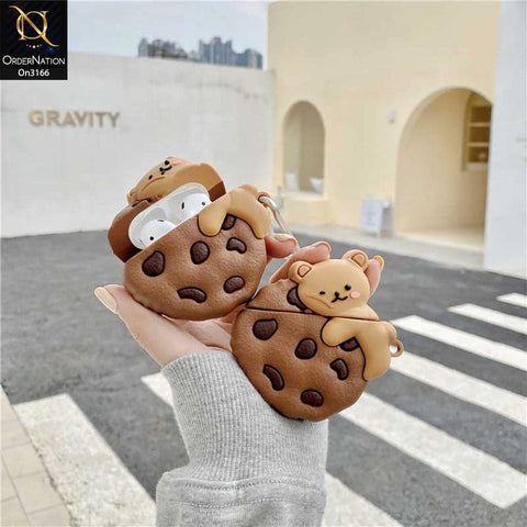 Apple Airpods 1 / 2 Cover - Cute Funny Cartoon Character Soft Sillicone Airpods Case