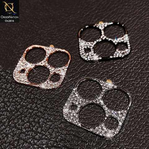 iPhone 11 Protector - New Diamond Rhinestones Inlaid Camera Lens Protective Film
