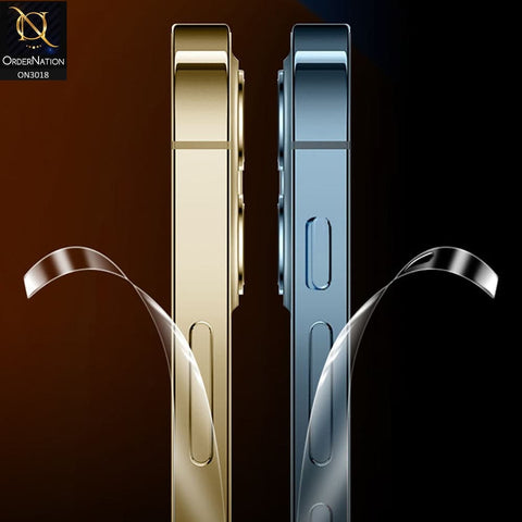 iPhone 12 Protector - Edge Membrane Sides Frame Ultra Thin Soft Protector