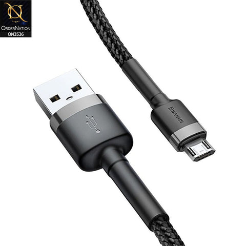 Baseus Cafule 3M Cable For Micro 2A - Black