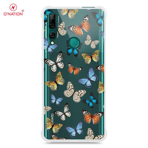 Huawei Y9 Prime 2019 Cover - O'Nation Butterfly Dreams Series - 9 Designs - Clear Phone Case - Soft Silicon Borders
