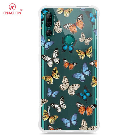Huawei Y9 Prime 2019 Cover - O'Nation Butterfly Dreams Series - 9 Designs - Clear Phone Case - Soft Silicon Borders