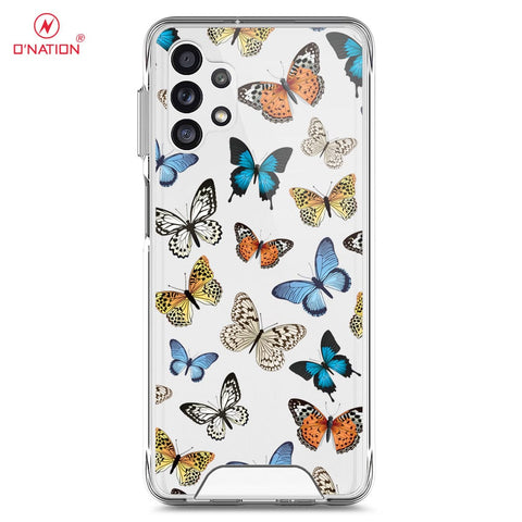 Samsung Galaxy A32 Cover - O'Nation Butterfly Dreams Series - 9 Designs - Clear Phone Case - Soft Silicon Borders