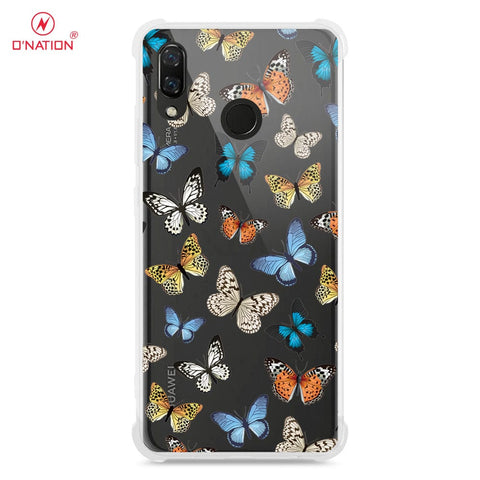 Huawei Nova 3i Cover - O'Nation Butterfly Dreams Series - 9 Designs - Clear Phone Case - Soft Silicon Borders