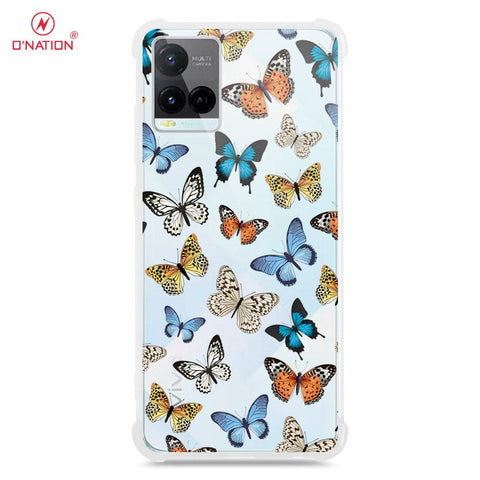 Vivo Y21a Cover - O'Nation Butterfly Dreams Series - 9 Designs - Clear Phone Case - Soft Silicon Borders