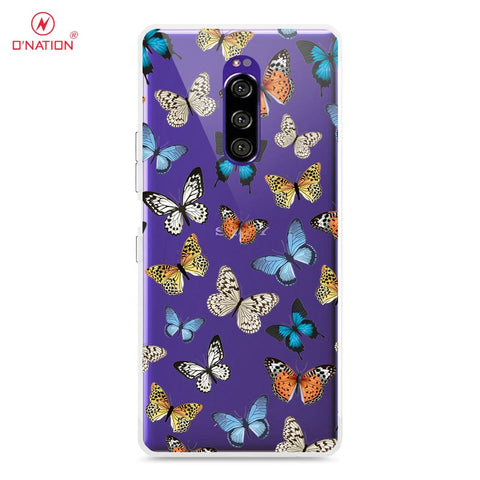 Sony Xperia XZ4 Cover - O'Nation Butterfly Dreams Series - 9 Designs - Clear Phone Case - Soft Silicon Borders