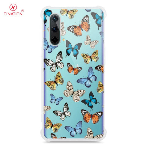 OnePlus Nord CE 5G Cover - O'Nation Butterfly Dreams Series - 9 Designs - Clear Phone Case - Soft Silicon Borders