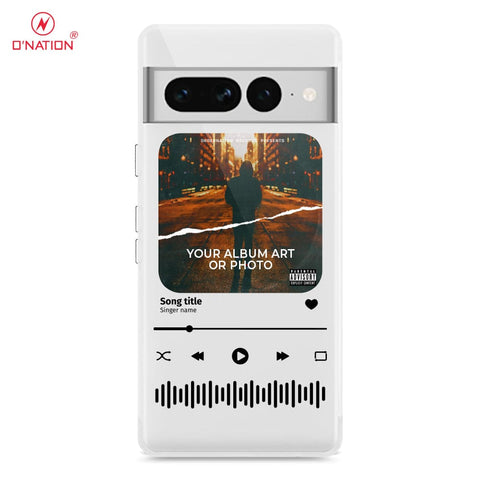 Google Pixel 7 Pro Cover - Personalised Album Art Series - 4 Designs - Clear Phone Case - Soft Silicon Borders
