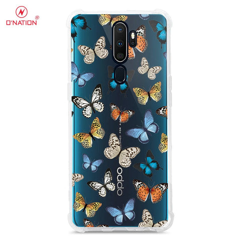 Oppo A5 2020 Cover - O'Nation Butterfly Dreams Series - 9 Designs - Clear Phone Case - Soft Silicon Borders