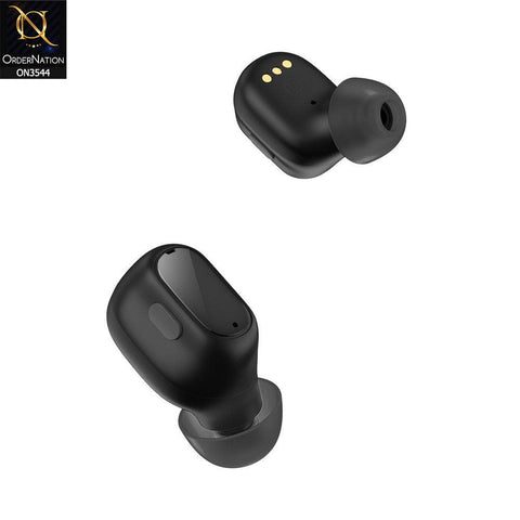 Baseus WM01 Plus TWS Digital Display Wireless Earphone - Black