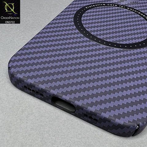 iPhone 14 Pro Cover - Deep Purple  - New Shockproof Slim Hard Shell Case With Wireless Charging Magnatic Sheet Camera Bumper Protective Case
