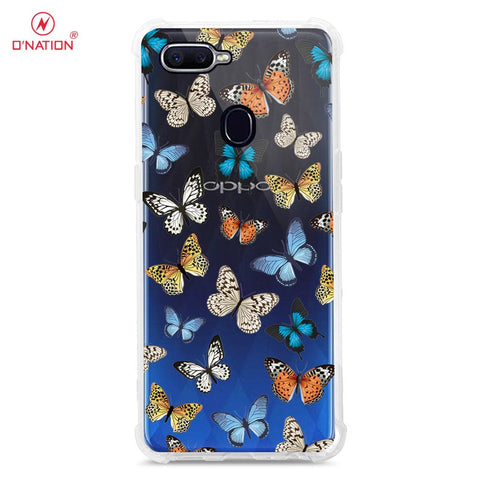 Oppo F9 / F9 Pro Cover - O'Nation Butterfly Dreams Series - 9 Designs - Clear Phone Case - Soft Silicon Borders