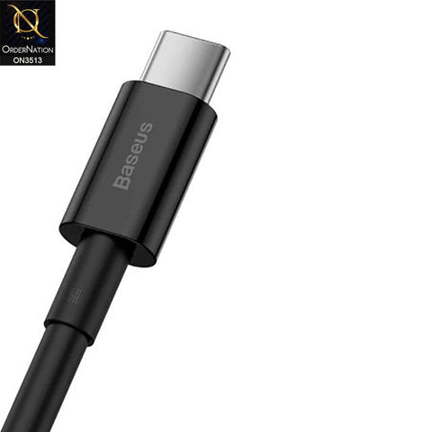 Baseus Superior USB to Type C 66W Fast Charging Cable 2M Black