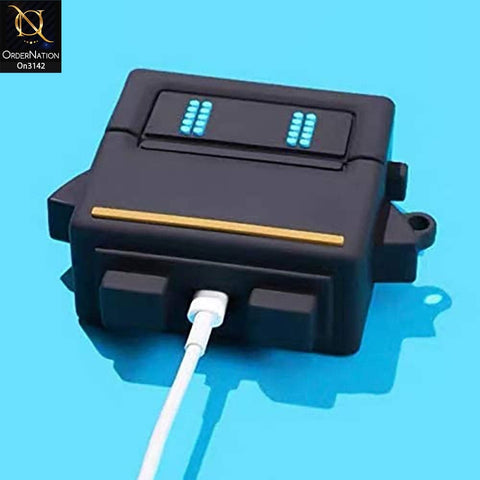 Apple Airpods Pro Cover - Cute Soft Robot Sillicone Airpods Case