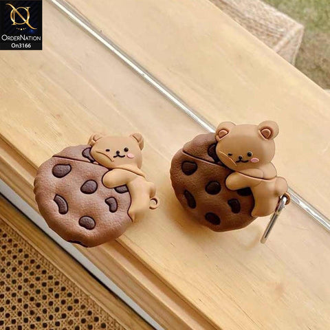 Apple Airpods 1 / 2 Cover - Cute Funny Cartoon Character Soft Sillicone Airpods Case