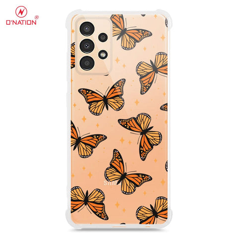 Samsung Galaxy A13 Cover - O'Nation Butterfly Dreams Series - 9 Designs - Clear Phone Case - Soft Silicon Borders