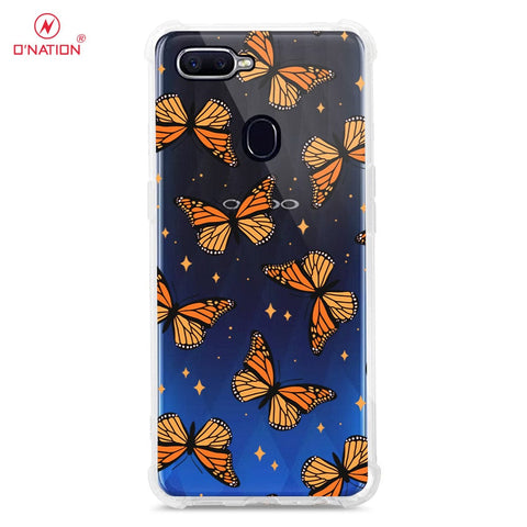 Oppo F9 / F9 Pro Cover - O'Nation Butterfly Dreams Series - 9 Designs - Clear Phone Case - Soft Silicon Borders