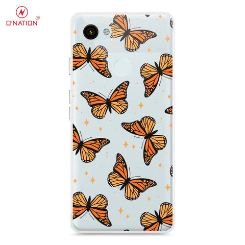 Google Pixel 3a Cover - O'Nation Butterfly Dreams Series - 9 Designs - Clear Phone Case - Soft Silicon Borders