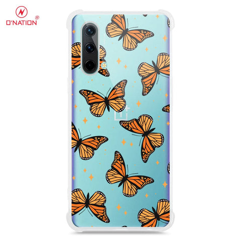 OnePlus Nord CE 5G Cover - O'Nation Butterfly Dreams Series - 9 Designs - Clear Phone Case - Soft Silicon Borders