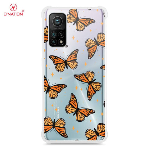 Xiaomi MI 10T Cover - O'Nation Butterfly Dreams Series - 9 Designs - Clear Phone Case - Soft Silicon Borders