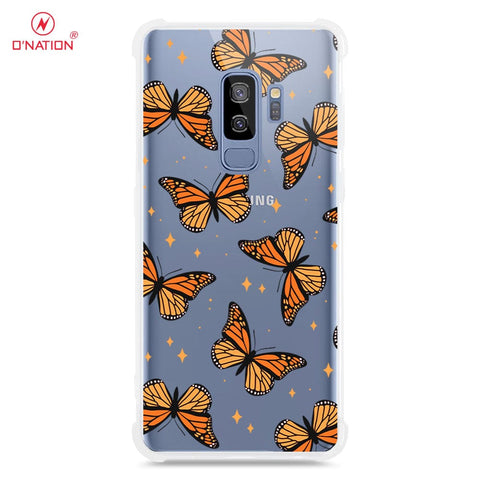 Samsung Galaxy S9 Plus Cover - O'Nation Butterfly Dreams Series - 9 Designs - Clear Phone Case - Soft Silicon Bordersx