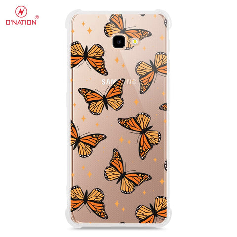 Samsung Galaxy J4 Plus Cover - O'Nation Butterfly Dreams Series - 9 Designs - Clear Phone Case - Soft Silicon Borders