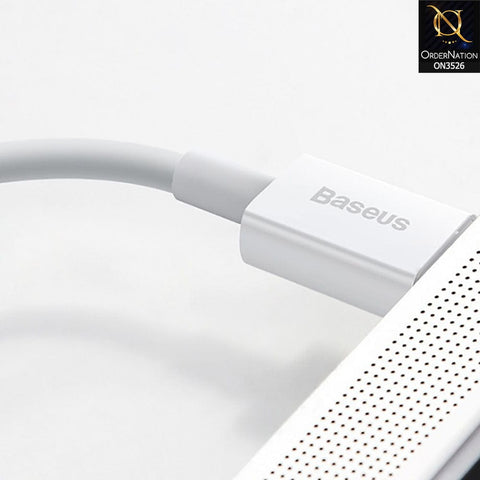 Baseus Superior Series TypeC To iPhone 20W Fast Charging Cable 2m - White
