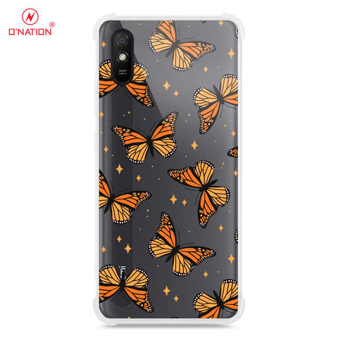 Xiaomi Redmi 9i Cover - O'Nation Butterfly Dreams Series - 9 Designs - Clear Phone Case - Soft Silicon Borders