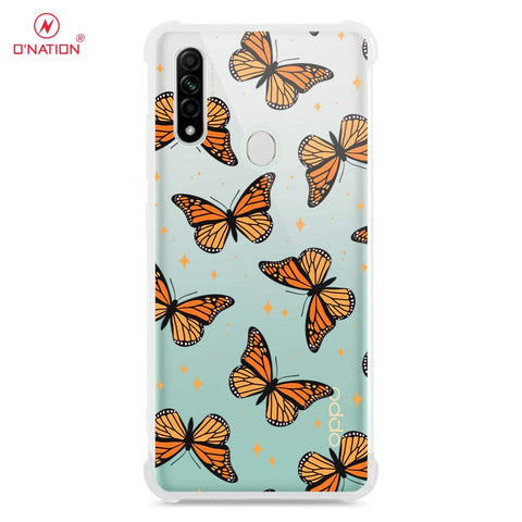 Oppo A31 Cover - O'Nation Butterfly Dreams Series - 9 Designs - Clear Phone Case - Soft Silicon Borders