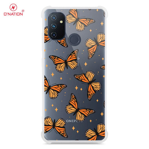 OnePlus Nord N100 Cover - O'Nation Butterfly Dreams Series - 9 Designs - Clear Phone Case - Soft Silicon Borders