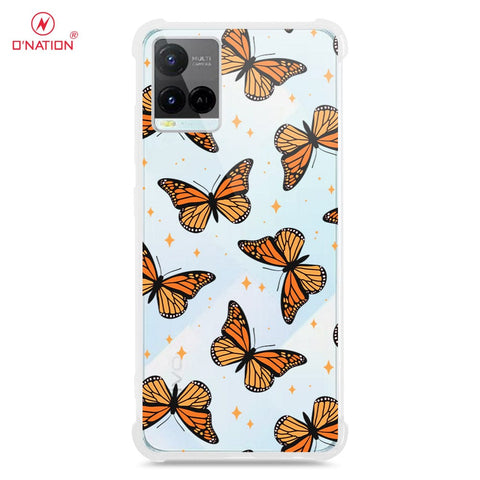 Vivo Y21a Cover - O'Nation Butterfly Dreams Series - 9 Designs - Clear Phone Case - Soft Silicon Borders