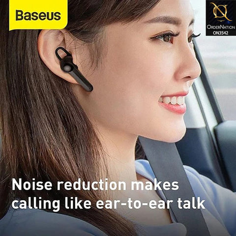 Baseus A05 Single Ear Wireless Earphone - Black