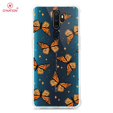 Oppo A5 2020 Cover - O'Nation Butterfly Dreams Series - 9 Designs - Clear Phone Case - Soft Silicon Borders