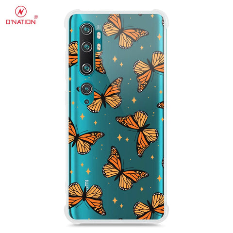 Xiaomi Mi Note 10 Pro Cover - O'Nation Butterfly Dreams Series - 9 Designs - Clear Phone Case - Soft Silicon Borders