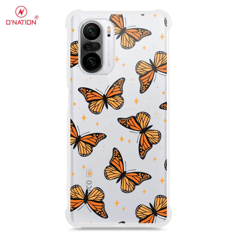 Xiaomi Poco F3 Cover - O'Nation Butterfly Dreams Series - 9 Designs - Clear Phone Case - Soft Silicon Borders