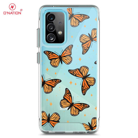 Samsung Galaxy A52s 5G Cover - O'Nation Butterfly Dreams Series - 9 Designs - Clear Phone Case - Soft Silicon Borders
