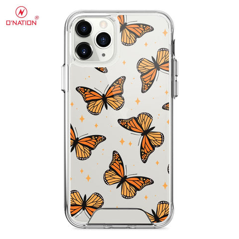 iPhone 11 Pro Max Cover - O'Nation Butterfly Dreams Series - 9 Designs - Clear Phone Case - Soft Silicon Borders