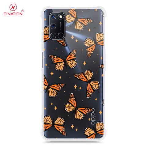 Oppo A52 Cover - O'Nation Butterfly Dreams Series - 9 Designs - Clear Phone Case - Soft Silicon Borders