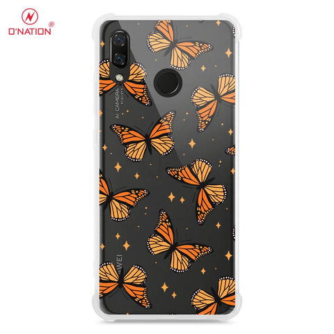 Huawei Nova 3i Cover - O'Nation Butterfly Dreams Series - 9 Designs - Clear Phone Case - Soft Silicon Borders