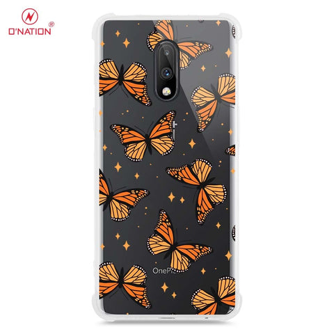 OnePlus 7 Cover - O'Nation Butterfly Dreams Series - 9 Designs - Clear Phone Case - Soft Silicon Borders
