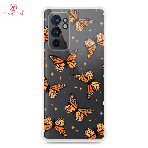 OnePlus 9RT 5G Cover - O'Nation Butterfly Dreams Series - 9 Designs - Clear Phone Case - Soft Silicon Borders