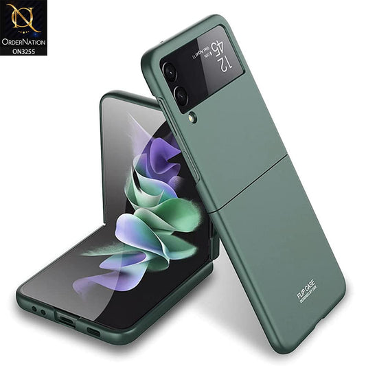 Samsung Galaxy Z Flip 3 5G Cover - Green - GKK Ultra Slim PC Hard Shell Case