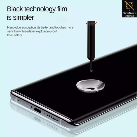 Samsung Galaxy S22 Ultra 5G - UV Liquid Full Glue Tempered Glass Screen Protector
