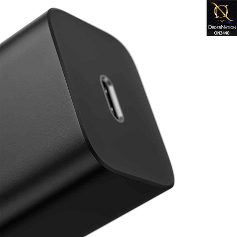 Black - Baseus Super SI Quick Charger 1C 30W Type-C (Cable not Included)