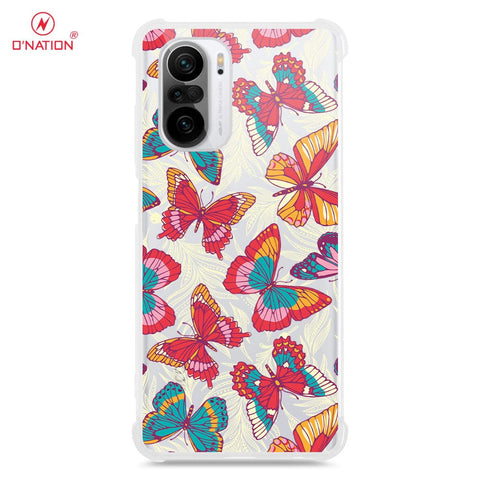 Xiaomi Poco F3 Cover - O'Nation Butterfly Dreams Series - 9 Designs - Clear Phone Case - Soft Silicon Borders