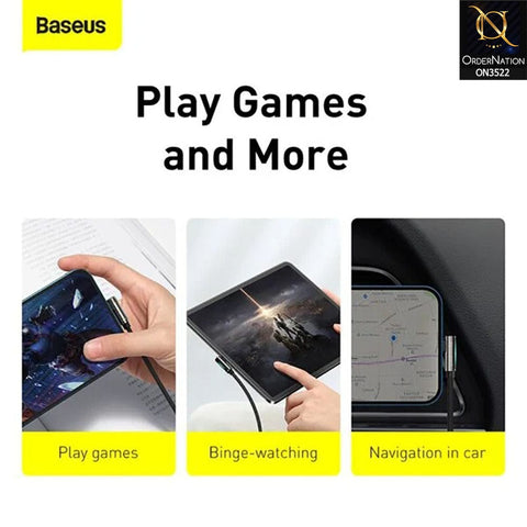 Baseus Legend Elbow TypeC to Ip Cable 20W 1m Fast Charging Cable - Black