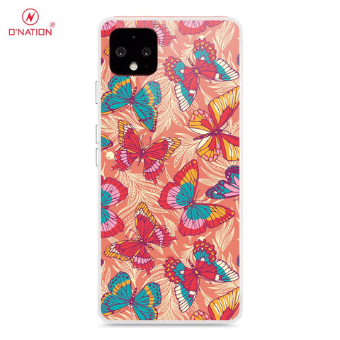 Google Pixel 4 XL Cover - O'Nation Butterfly Dreams Series - 9 Designs - Clear Phone Case - Soft Silicon Borders