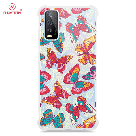 Vivo Y11s Cover - O'Nation Butterfly Dreams Series - 9 Designs - Clear Phone Case - Soft Silicon Borders