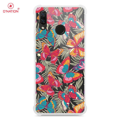 Huawei Nova 3i Cover - O'Nation Butterfly Dreams Series - 9 Designs - Clear Phone Case - Soft Silicon Borders